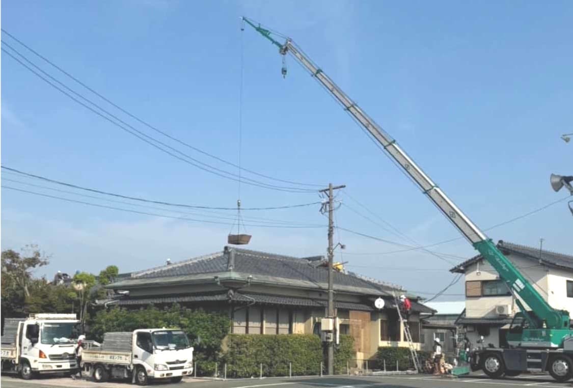 柳川市のリフォーム施工事例:葺き替え