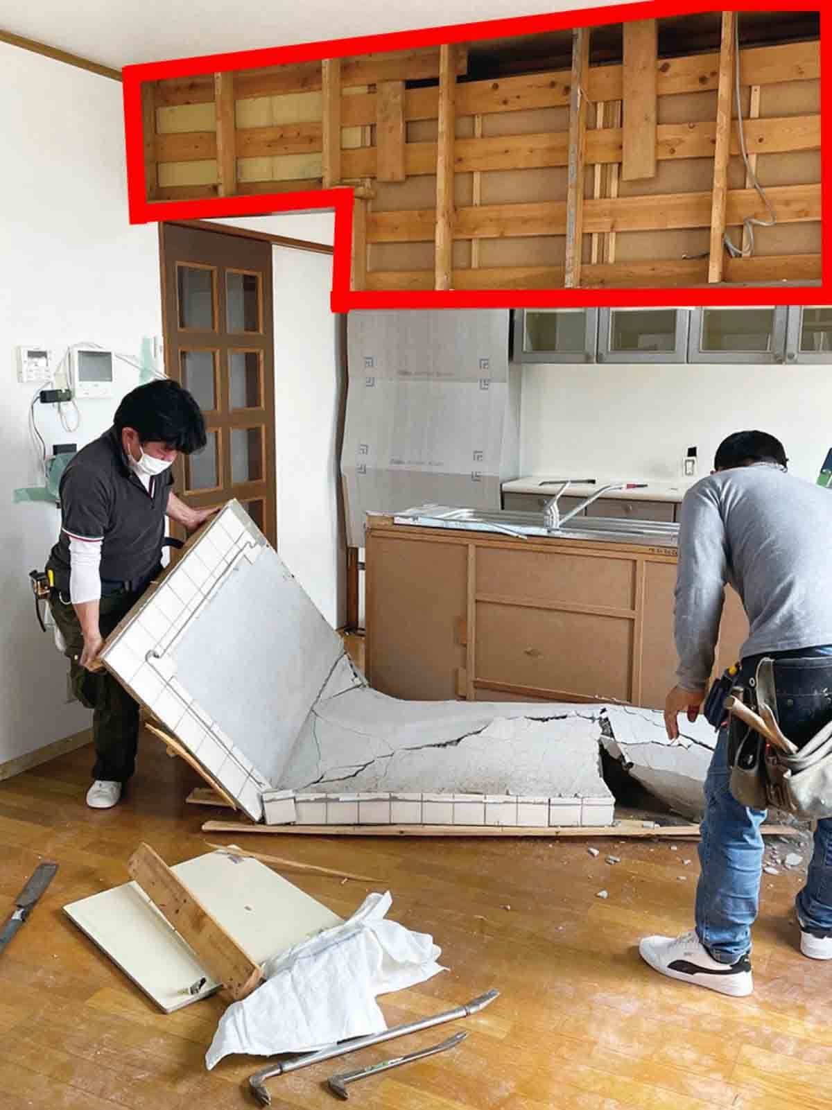 柳川市のリフォーム施工事例:キッチン