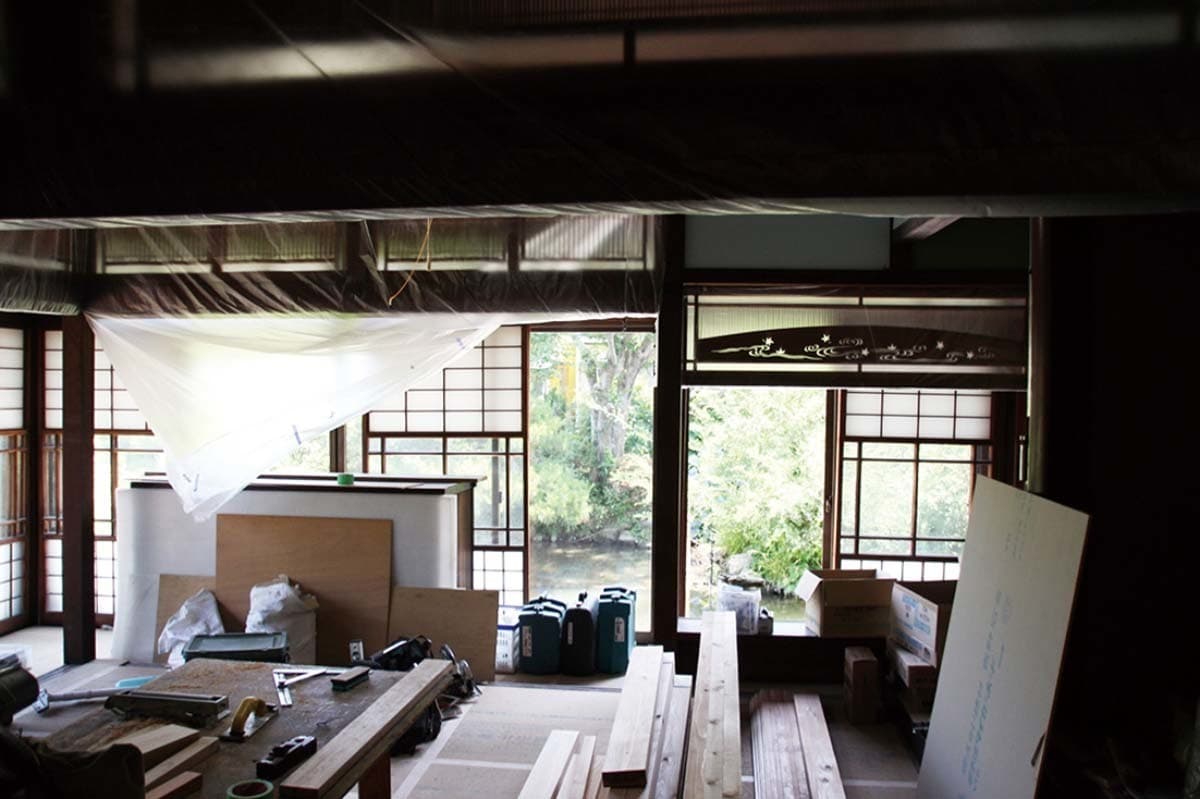 柳川市のリフォーム施工事例:茶餐無垢