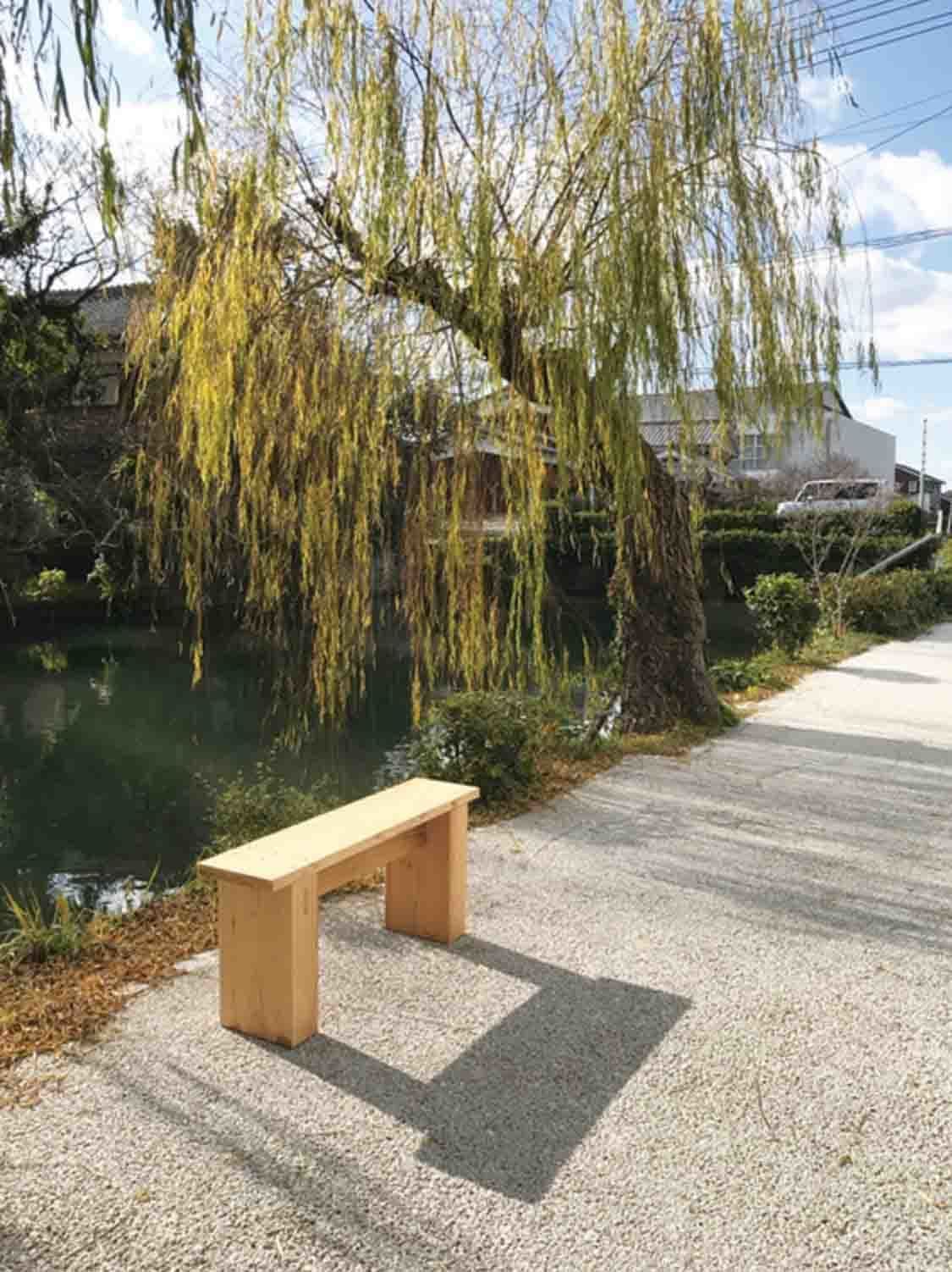 柳川市の施工事例:堀割沿いのバンコ