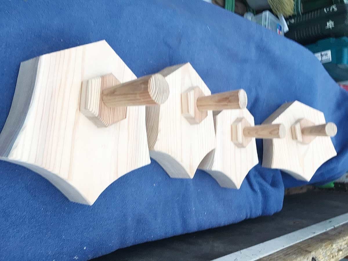 久留米市の施工事例:懸魚