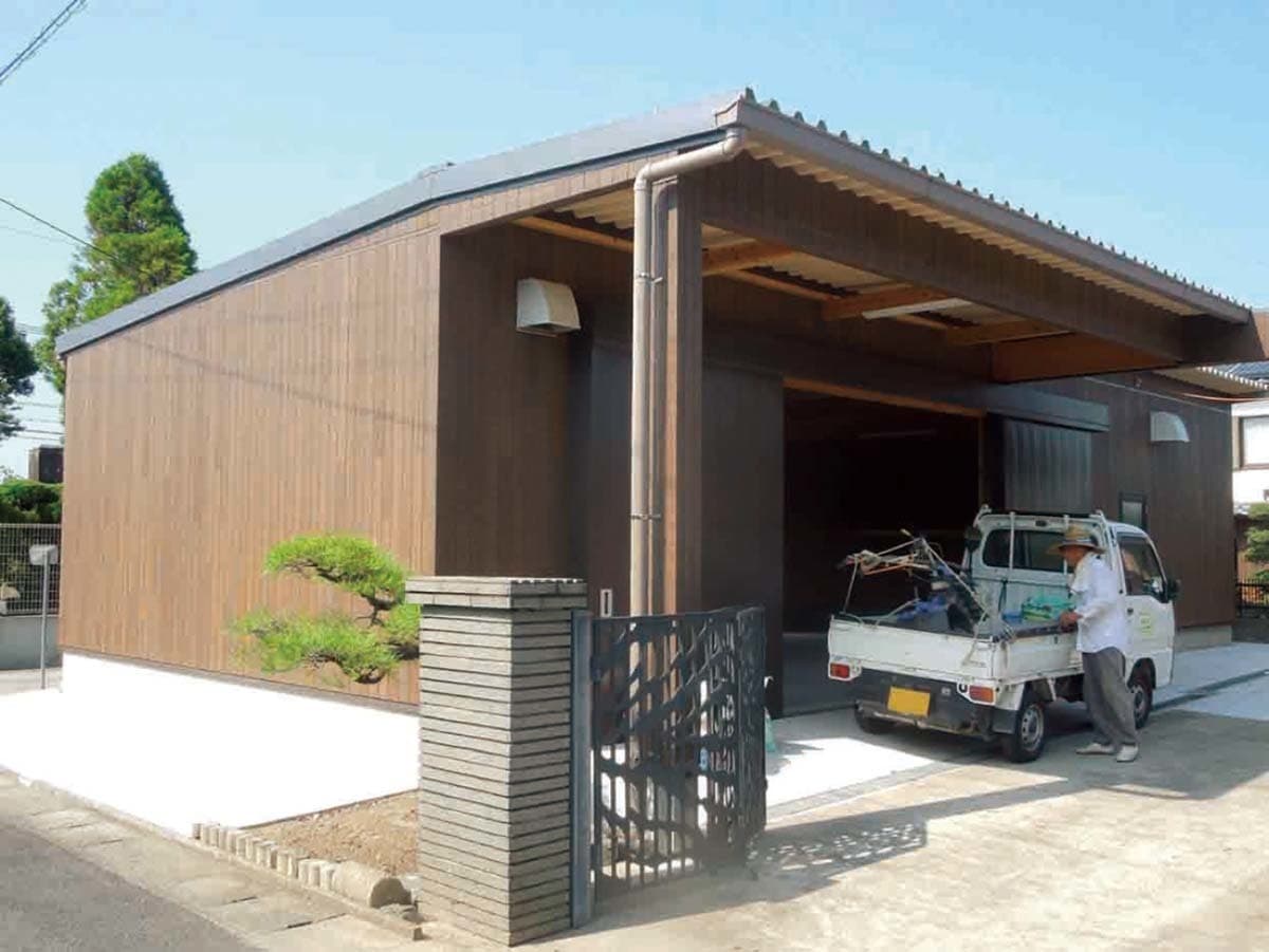 柳川市の施工事例:農業倉庫