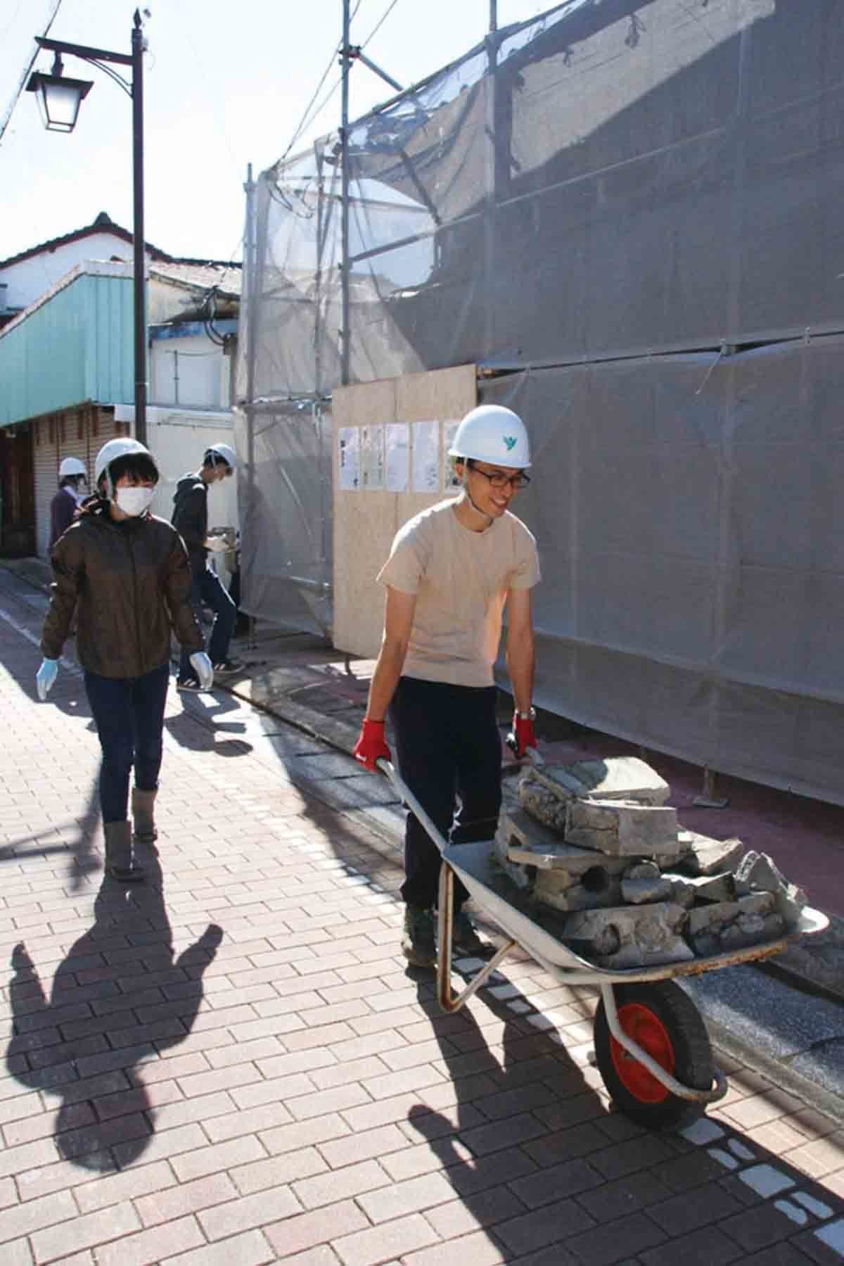 柳川市のリフォーム施工事例:ブロック塀崩し