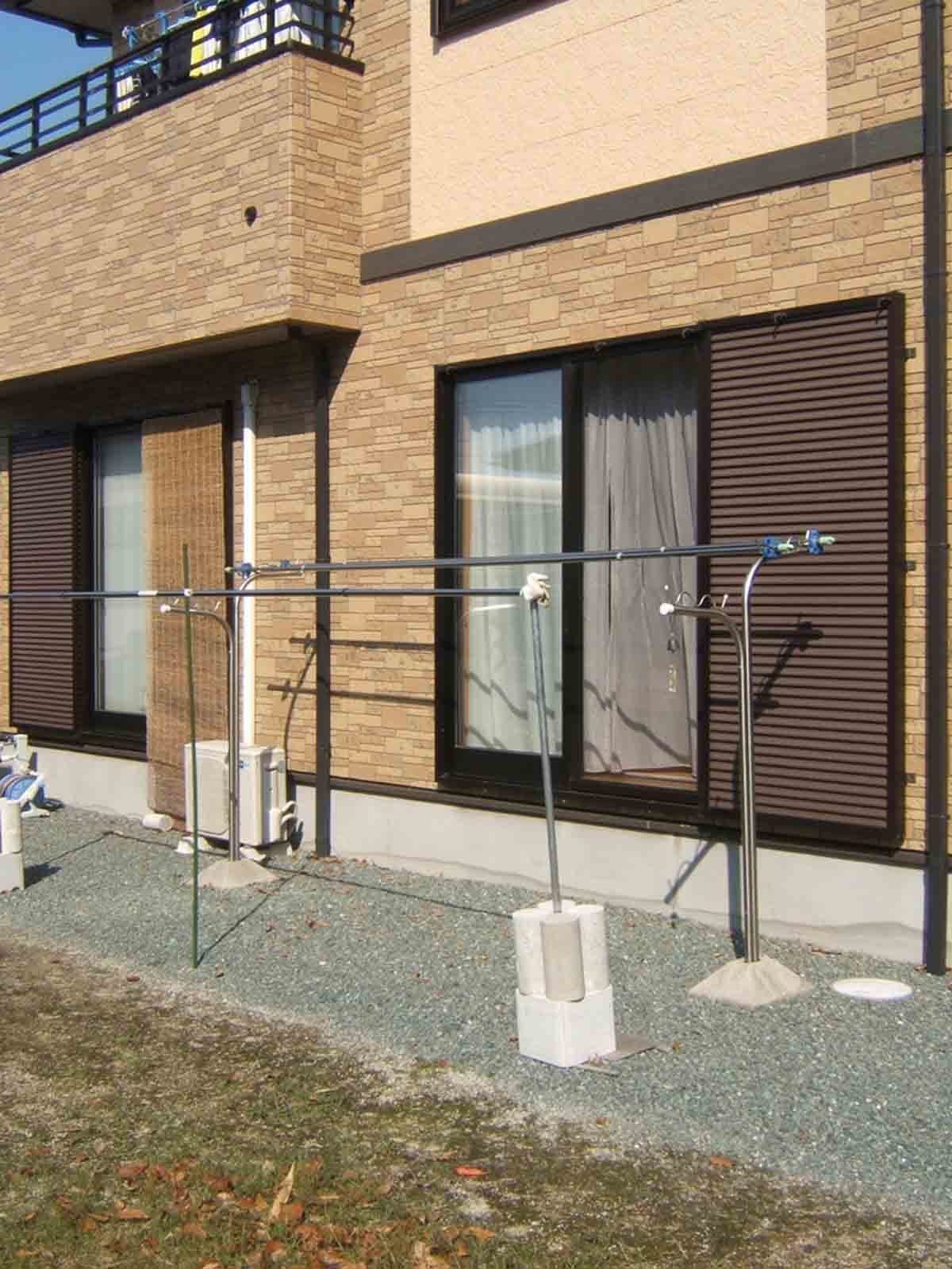 柳川市を中心としたリフォーム施工事例:ウッドデッキビフォー