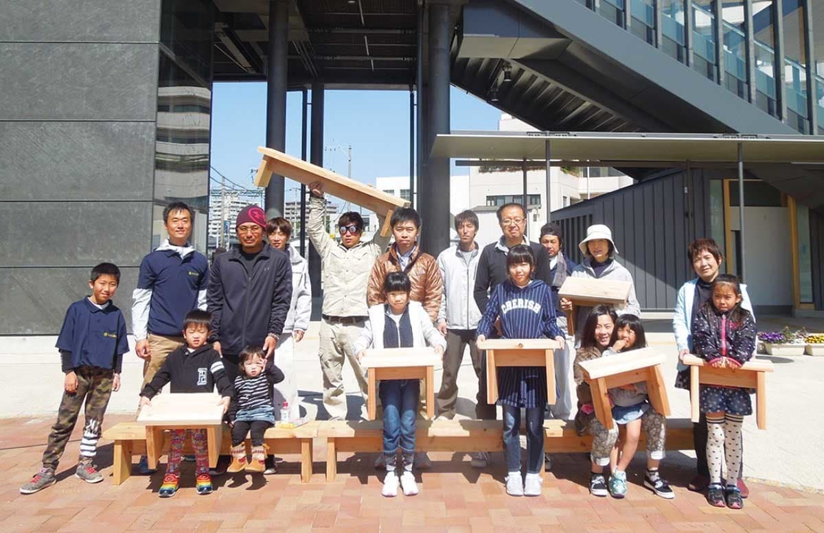 柳川市の施工事例:バンコ作り