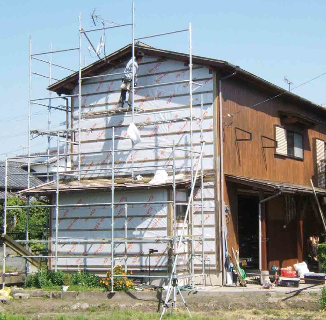 柳川市のリフォーム施工事例:外壁