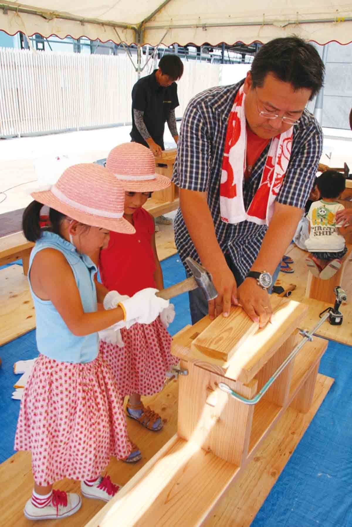 柳川市の施工事例:ばんこ作り